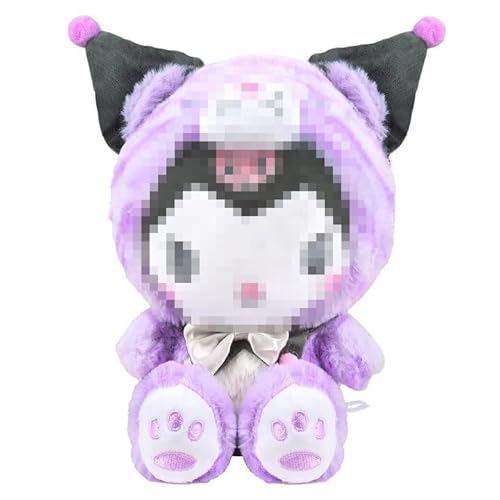 Kuromi Plüschtiere, Kuromi Plush Sanrio, Kulomi Kuscheltier, Kuromi Stofftier, Kawaii Plüschtier Kuromi für Jungen Mädchen Geburtstag Weihnachten Geschenk von Sinwind