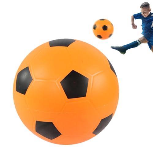 Schaumstoff-Fußbälle, leiser Fußball, weicher Schaumstoff-Fußball, leiser Fußball, Dribbling im Innenbereich, Minis-Bälle für Kinder, leiser Schwammfußball, für und Mädchen, Kinder von Sionhiuo