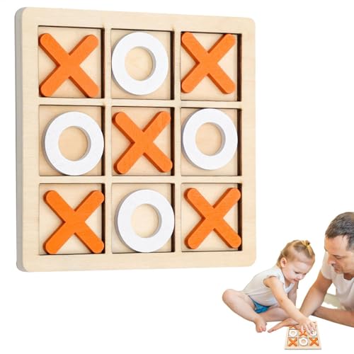 Sionhiuo Holzblockspiel | Interaktives Puzzlespiel für Erwachsene | Langlebiges, strategiebasiertes Familienspiel aus Holz, Denksport-Rätsel, Tischspiele, interaktives Puzzle von Sionhiuo