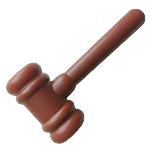 Sionhiuo Richterhammer Spielzeug | Anwalt Requisite Hammer | Realistischer Gerichtssaal Hammer Zubehör Für Homeschool Lehrer Klassenzimmer Theatergruppe | Vorschule Rollenspiel Aktivitäten Sionhiuo Richterhammer Spielzeug | Anwalt Requisite Hammer | Realistischer Gerichtssaal Hammer Zubehör Für Homeschool Lehrer Klassenzimmer Theatergruppe | Vorschule Rollenspiel Aktivitäten von Sionhiuo
