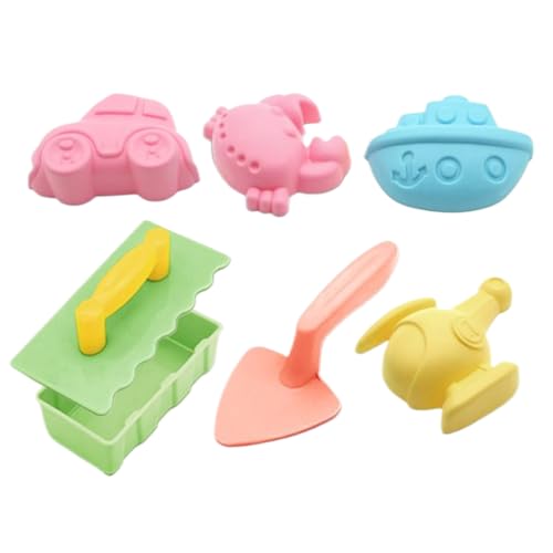 Sionhiuo Strandspielzeug | Sandformen & Schaufelset | Schneeschaufel Pädagogische Spiele Für Kinder Pool Sommer Garten Spielzeug Sionhiuo Strandspielzeug | Sandformen & Schaufelset | Schneeschaufel Pädagogische Spiele Für Kinder Pool Sommer Garten Spielzeug von Sionhiuo