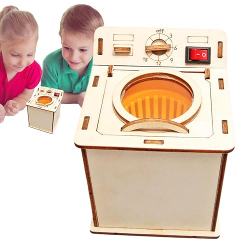 Sionhiuo Waschmaschine Spielzeug, Spielzeugwaschmaschine - Manuelle Simulationsspielzeug-Kinderwaschmaschine | Pädagogische Kinder Spielen Waschmaschinen-Spielzeugspaß für Ostern, Kindertag, von Sionhiuo