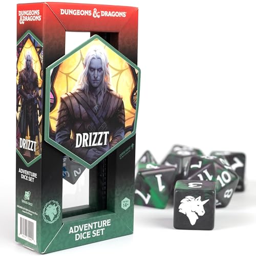 D&D Adventure Dice (Legend of Drizzt) von Sirius Dice