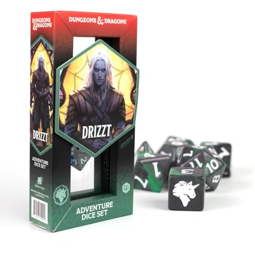 D&D Adventure Dice (Legend of Drizzt) von Sirius Dice