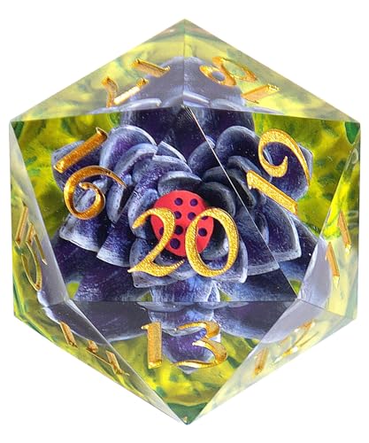 Magic: The Gathering Black Lotus Spindown 54 mm D20 Würfel von Sirius Dice