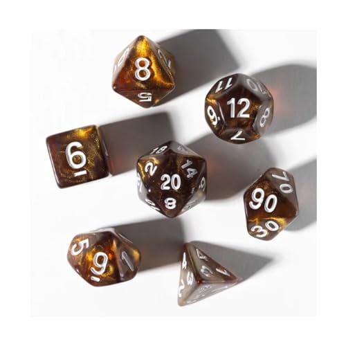 Sirius Dice Poly Set - Unearthed Treasure - Topas (8) von Sirius Dice