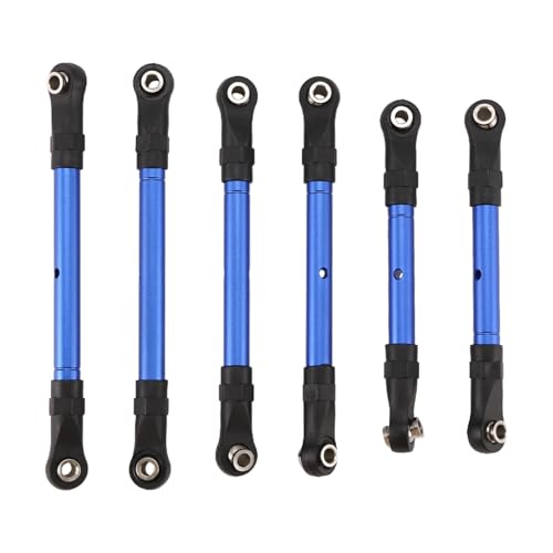 Sirxlevcy Einstellbare Zugstange Vorne und Hinten, Spurstange, Lenkstange für Slash/Hoss//Stampede/ Huanqi727, Blau Sirxlevcy Einstellbare Zugstange Vorne und Hinten, Spurstange, Lenkstange für Slash/Hoss//Stampede/ Huanqi727, Blau von Sirxlevcy