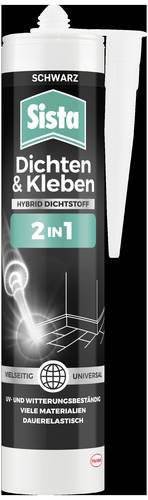 Sista 2in1 Hybrid Dicht- und Klebstoff Herstellerfarbe Schwarz SHDS3 280ml von Sista