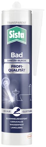 Sista Bad Sanitär-Silikon Herstellerfarbe Transparent SBPTR 280ml von Sista