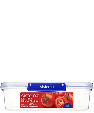 Sistema KLIP IT PLUS Frischhaltedose 2200ml von Sistema