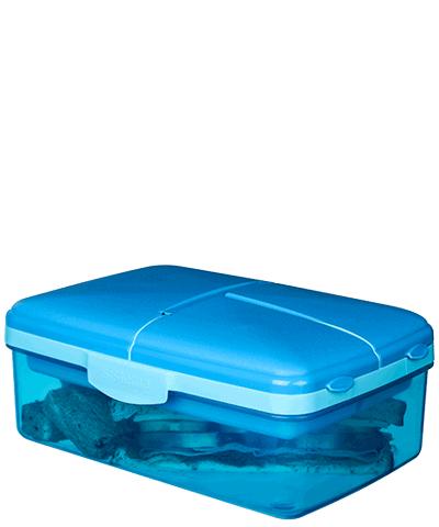 Sistema LUNCH Slimline Quaddie Lunchbox 1500ml mit Wasserflasche von Sistema