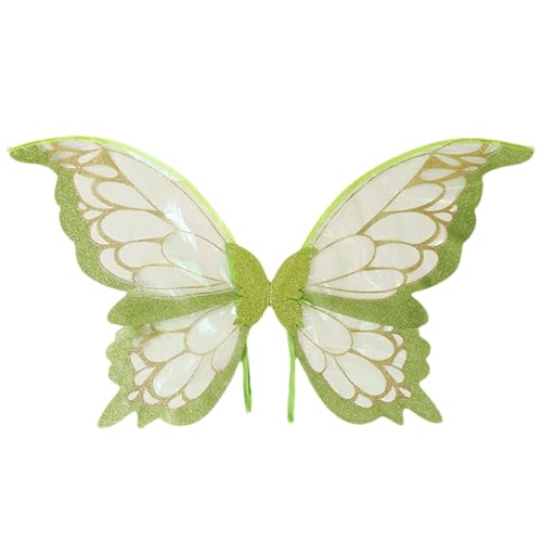 Feenflügel Mädchen Schmetterlingsflügel Feen Prinzessin Kostüm Flügel Kostüm Wings Cosplay Requisiten Kostüm Zubehör Für Partys Und Cosplay 82x43cm von Siuwddee