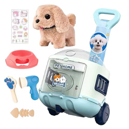 Siuwddee Electronic Pets | Kinderwagen Zubehör Für Haustierpflege Spielzeug - Realistisches Kuscheltier Für Rollenspiele Geburtstag Mädchen Kinder Siuwddee Electronic Pets | Kinderwagen Zubehör Für Haustierpflege Spielzeug - Realistisches Kuscheltier Für Rollenspiele Geburtstag Mädchen Kinder von Siuwddee