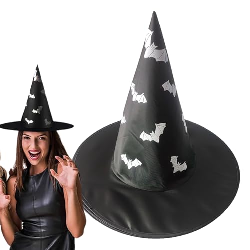 Siuwddee Hexenhut Deko Für Damen - Hexenhut Kostümzubehör Für Halloween - Damen Kostüm Kopfschmuck Für Kamin Garten Balkon Innen Außen Siuwddee Hexenhut Deko Für Damen - Hexenhut Kostümzubehör Für Halloween - Damen Kostüm Kopfschmuck Für Kamin Garten Balkon Innen Außen von Siuwddee