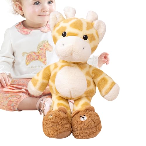 Siuwddee Stoffgiraffe Kuscheltier | Giraffe Spielzeugfigur - Hautfreundliche Kuscheltier Figur Kissen Sammlerstück für Kinder Mädchen Kinderzimmer Wohnzimmer Deko Siuwddee Stoffgiraffe Kuscheltier | Giraffe Spielzeugfigur - Hautfreundliche Kuscheltier Figur Kissen Sammlerstück für Kinder Mädchen Kinderzimmer Wohnzimmer Deko von Siuwddee