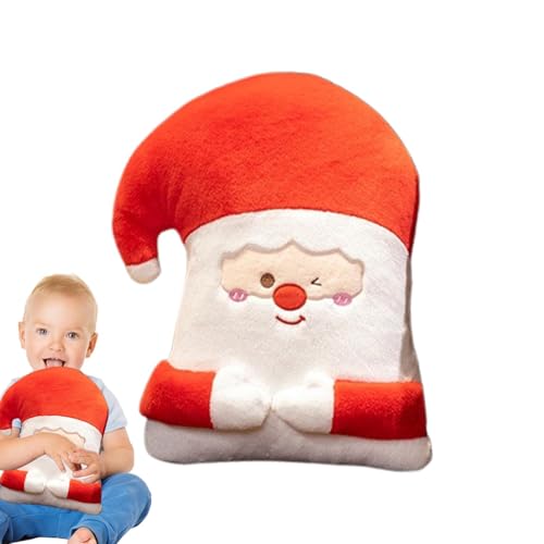 Weihnachts-Plüschtiere, niedliche Weihnachts-Plüschfiguren, Weihnachts-Plüschpuppen, weihnachtliche Stofftiere für Kinder, weiche weihnachtliche Stoffornamente für die Dekoration der Wintersaison von Siuwddee