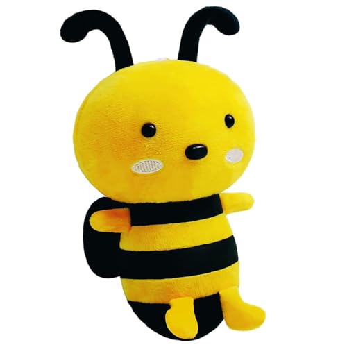 Biene Bee Plüsch Spielzeug Plush Doll Toy Biene Plüschtier Kawaii Bee Plüsch Stofftier Biene Plüschtier Geschenk für Kinder 20CM von Sixfox