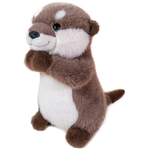 Sixfox 25 cm Plüschtier, niedliches Tier, stehend, Capybaras, weich, Fellkissen, für Geburtstag Sixfox 25 cm Plüschtier, niedliches Tier, stehend, Capybaras, weich, Fellkissen, für Geburtstag von Sixfox