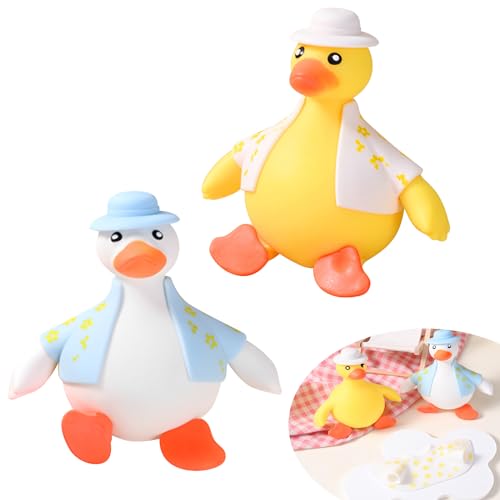 2 Stück Spielzeug zum Stressabbau 15cm Ente Stressspielzeug Verkleidete Ente Stress Relief Toys Dress Up Duck Lustige Quetschspielzeug Stressbälle Ente Squeeze Spielzeug für Erwachsene Kinder 2 Stück Spielzeug zum Stressabbau 15cm Ente Stressspielzeug Verkleidete Ente Stress Relief Toys Dress Up Duck Lustige Quetschspielzeug Stressbälle Ente Squeeze Spielzeug für Erwachsene Kinder von Skeadex