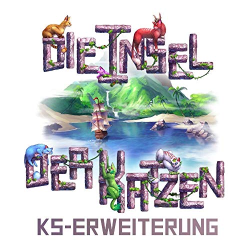 Skellig Games 48022 - Die Insel der Katzen: Kickstarter Deluxe Set [Erweiterung] von Skellig Games