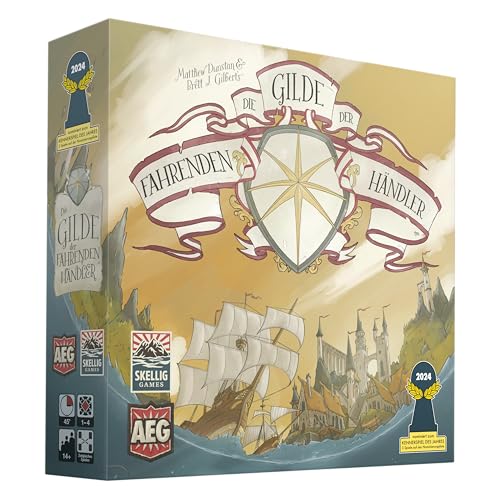 Skellig Games SKE48018 Die Gilde der Fahrenden Händler Erwachsenenspiele|Brettspiele, Mehrfarbig von Skellig Games