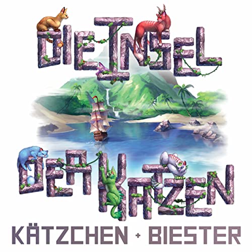 Skellig Games SKE48026 Die Insel der Katzen: Kätzchen und Biester [Erweiterung] von Skellig Games