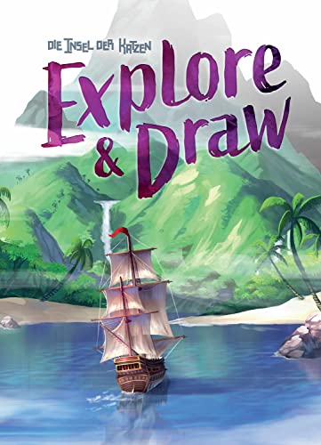 Skellig Games SKE48251 Die Insel der Katzen – Explore & Draw von Skellig Games