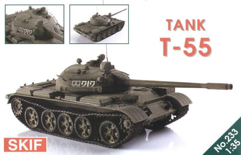 T-55 Soviet tank von Skif