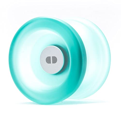 Skill Addicts Yoyo Set - Blaugrün Silber (Enthält Yo-Yo-Schnüre und App zum Erlernen von Jo-Jo Tricks) von Skill Addicts