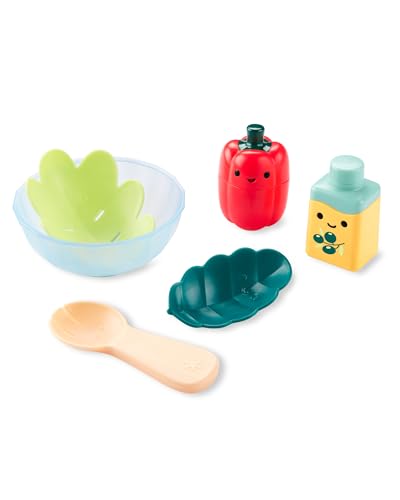 Skip Hop Baby-Badespielzeug, Badewanne auf Tisch, Café, Vorbereitung und Servieren, Salat-Set, Badewanne, sensorisches Entwicklungsspielzeug, Alter 12 Monate + von Skip Hop