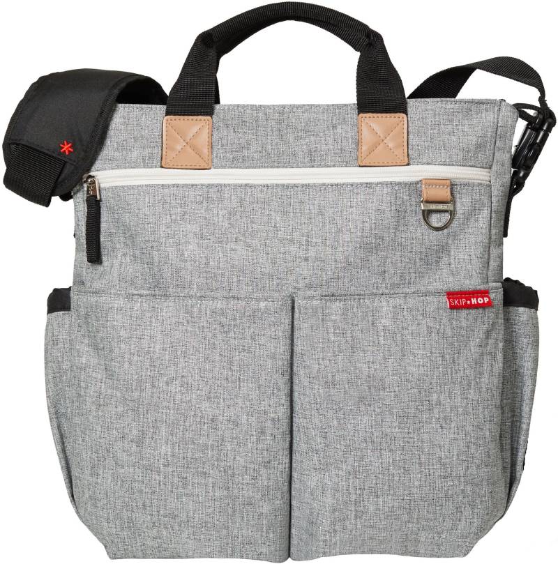 Skip Hop Duo Signature Wickeltasche, Grey Melange von Skip Hop