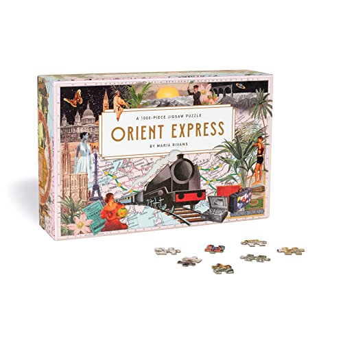 Orient Express: A 1000 Piece Jigsaw Puzzle von Skittledog