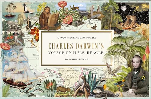 The Voyage of HMS Beagle: Charles Darwin's Journey of Discovery: A 1000-Piece Jigsaw Puzzle von Skittledog