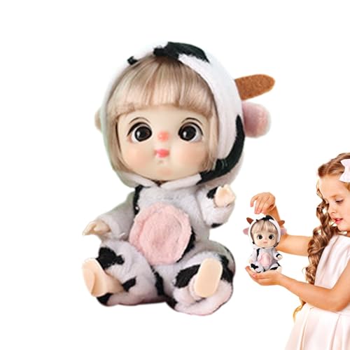 Sklmdrnk Babymodell, Babypuppe, Baby-Sammlerstück, kreative Anziehpuppen-Actionfigur, lustige bewegliche Puppe mit Gelenk, Spielzeugpuppen für Tochter, Familienfreunde von Sklmdrnk