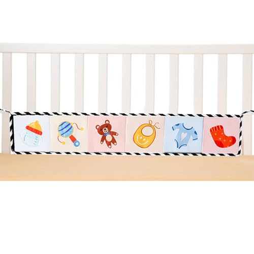 Sklmdrnk Kuschelbücher für Babys,Kinderbettbücher für Babys | Crinkle Books Kleinkindspielzeug,Stoffbücher, kaubares Feinmotorikspielzeug, sensorische Bücher für Krippenspielzeug, kontrastreiches von Sklmdrnk