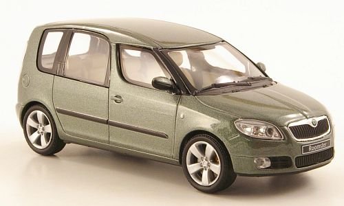 Skoda Roomster, met.-oliv, 2006, Modellauto, Abrex 1:43 von Skoda