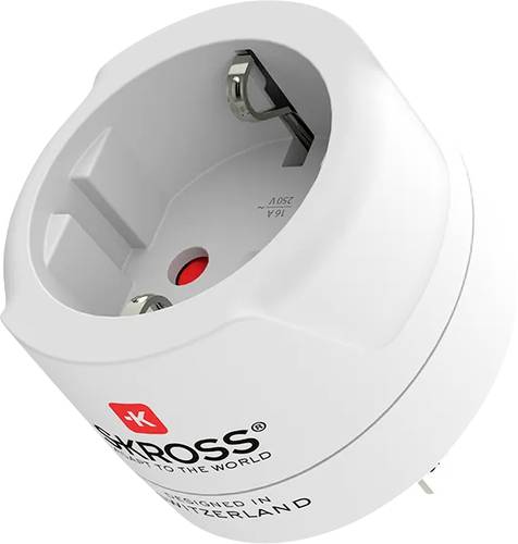 Skross 1.500203-1 Reiseadapter CA EU to USA (BULK) von Skross