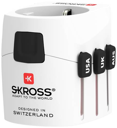 Skross 1103165 Reiseadapter Pro Light World von Skross