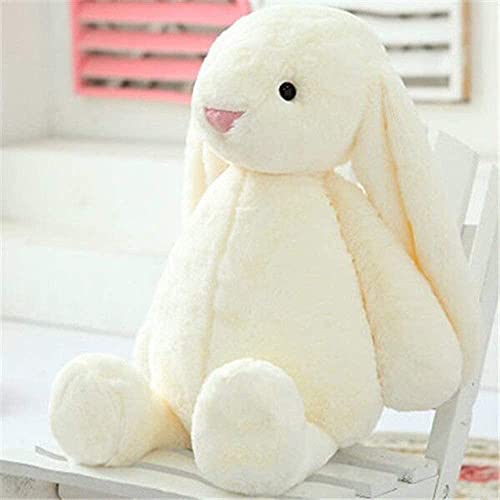 Skrsila Plüschtier Hase Baby Kuscheltier Hase 30cm Plüschhase mit Schlappohren Cartoon Plüsch Hasen Puppe Kuschelhase für Kinder Stofftier Hase von Skrsila