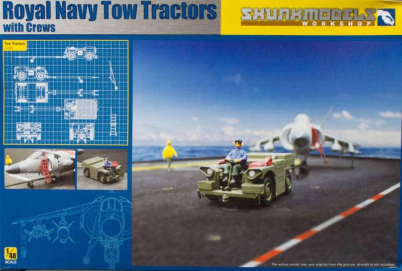 Royal Navy Tow Tractors with Crews von Skunk Models Workshop