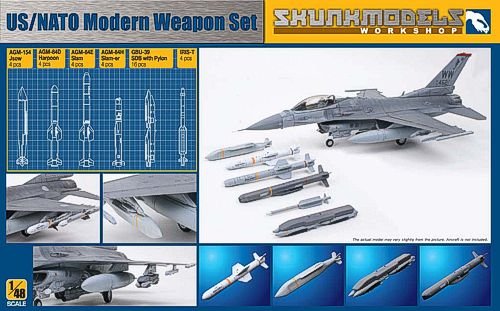 Skunkmodel Workshop SW-48006 - Modellbausatz US/NATO Modern Weapon Set von Skunkmodel Workshop