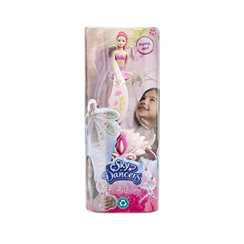 Sky Dancers 926058.006 Monster Fuchsia Fantasy | Fliegende Spielzeuge | Puppen | Ab 5 Jahren | Keine Batterien erforderlich, Einzeln, 7 x 13 x 32 Centimeters von Sky Dancers