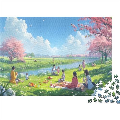 Akkumulation 1000 Teile Puzzle Erwachsene Puzzel Impossible Puzzle Spielen Für Die Ganze Familie Wohnkultur Geschenk Spielzeug Holzspielzeug 1000pcs (75x50cm) von SkyClouf