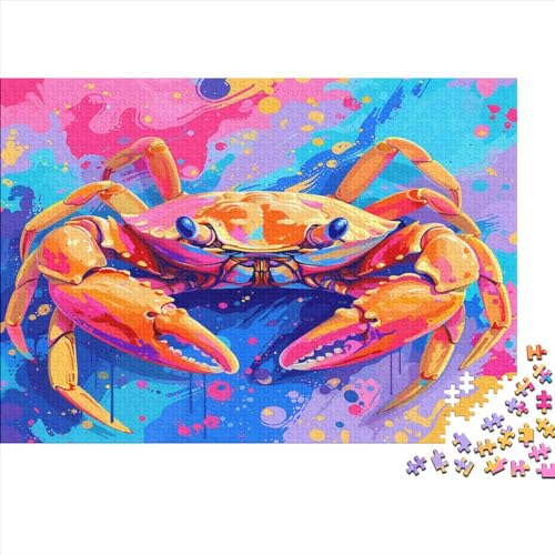 Crabs 1000 Teile Puzzle Für Erwachsene Impossible Puzzle Crabs Geschicklichkeits Spiel WohnkulturGeschenk Spielzeug Moderne Wohnkultur 1000pcs (75x50cm) von SkyClouf