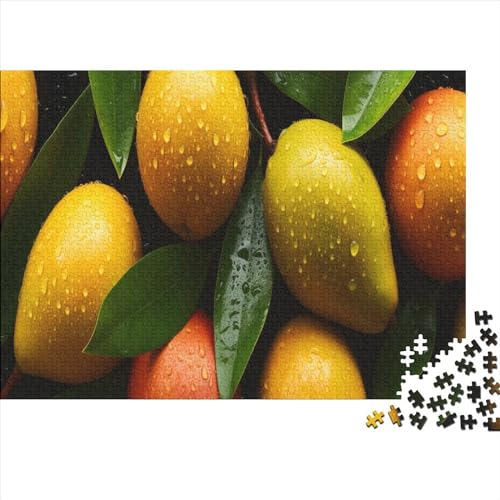 Mango 1000 Teile Puzzle Erwachsene Puzzel Impossible Puzzle Mango Für Die Ganze Familie Wohnkultur Geschenk Spielzeug Holzspielzeug 1000pcs (75x50cm) von SkyClouf