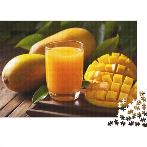 Mango 1000 Teile Puzzle Erwachsene Puzzel Impossible Puzzle Mango Für Die Ganze Familie Wohnkultur Puzzle-Geschenk Moderne Wohnkultur 1000pcs (75x50cm) von SkyClouf