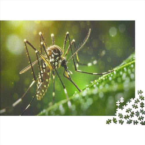 Mosquitoes 1000 TeileErwachsene PuzzleImpossible Puzzle Mosquitoes Für Die Ganze Familie Home Dekoration Puzzle Puzzle-Geschenk Holzspielzeug 1000pcs (75x50cm) von SkyClouf