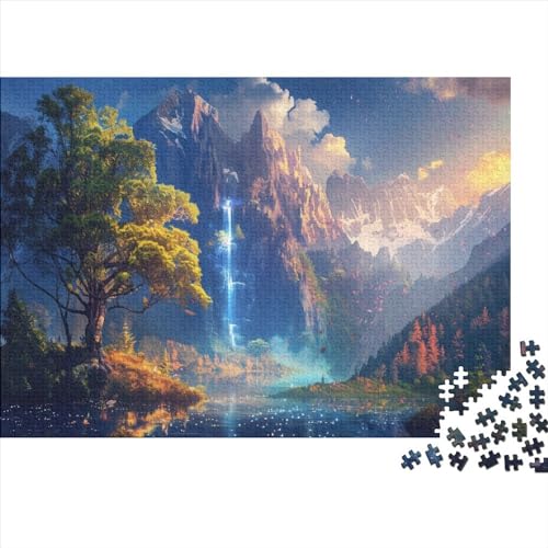 Wunderschöne Landschaften 1000 Teilefür Erwachsene TeensImpossible Puzzle Wunderschöne Landschaften Für Die Ganze Familie Home Dekoration Puzzle Spielzeug Moderne Wohnkultur 1000pcs (75x50cm) von SkyClouf