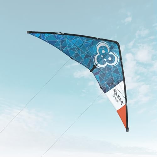 Skymonkey Fastrider Lenkdrachen für Jugendliche und Erwachsene, 2-Leiner Lenkdrache, Spannweite: 127cm - Galaxyblue von Skymonkey