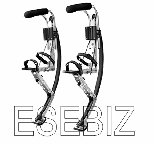 Esebiz Skyrunner Springstelzen für Herren, Jugendliche, Pogo-Stelzen, 90 - 110 kg, Schwarz von Skyrunner-Authorized Esebiz